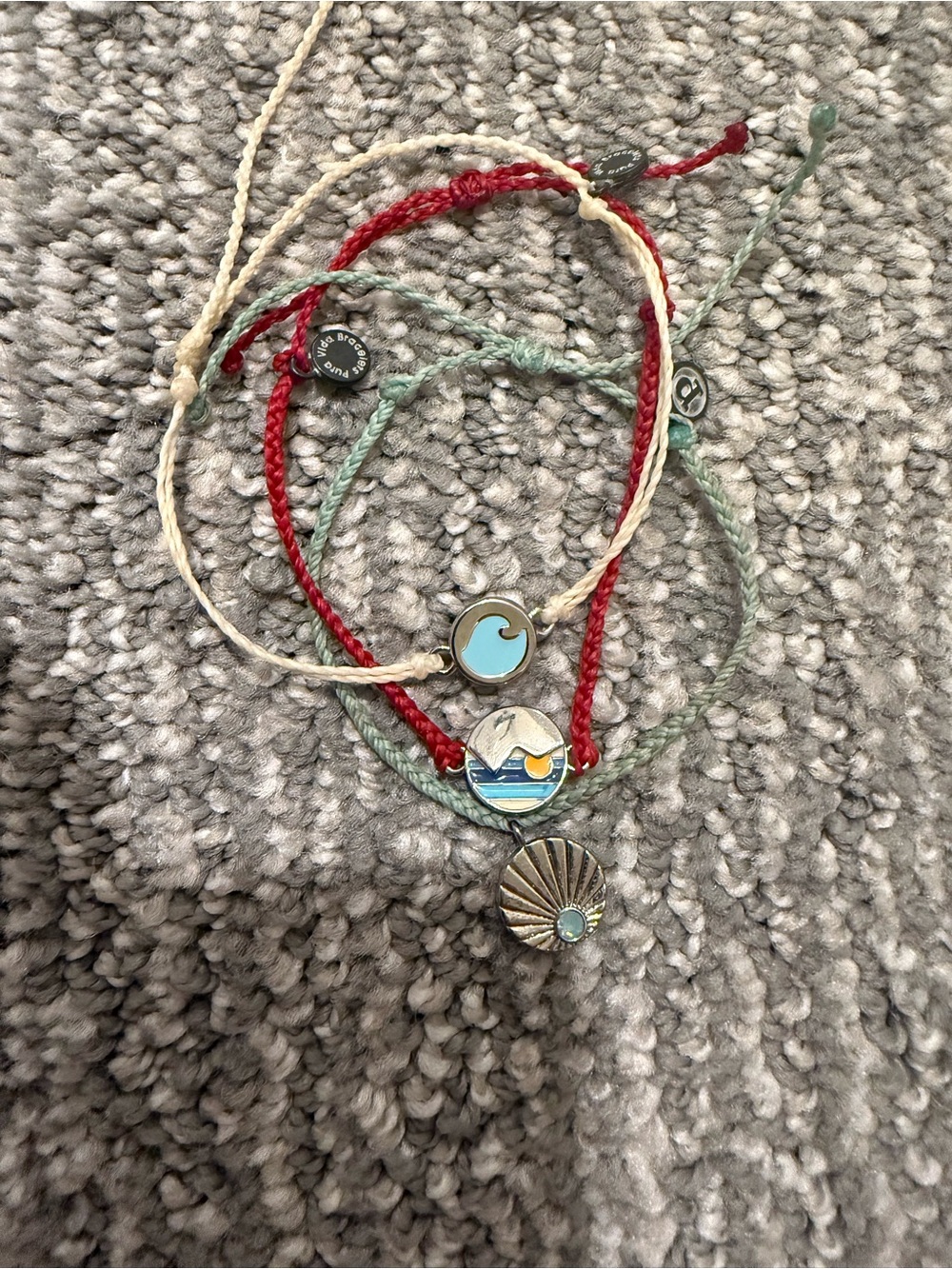 Pura Vida Bracelet Bundle Lot of 25+ Adjustable String Charm Beaded Bracelets - Picture 2 of 7
